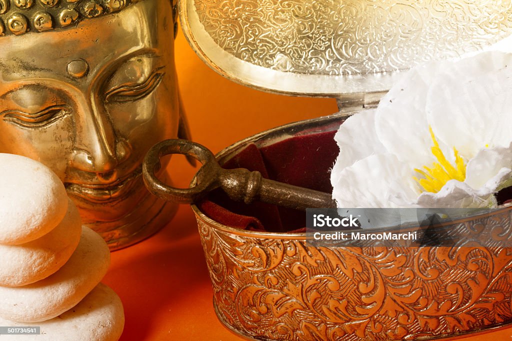 Schlüssel zum Leben - Lizenzfrei Buddha Stock-Foto