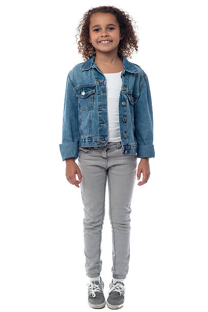 istock Little fashionable girl posing 501734609