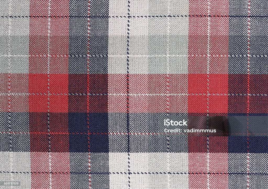 Plaid background Fabric plaid texture. Cloth background Abstract Stock Photo