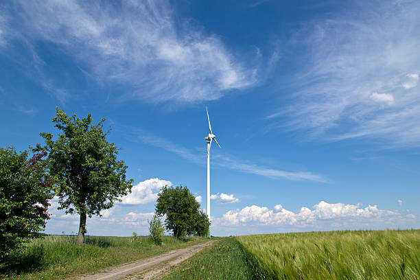 energia elétrica ecológica (verde - klimafreundlich - fotografias e filmes do acervo