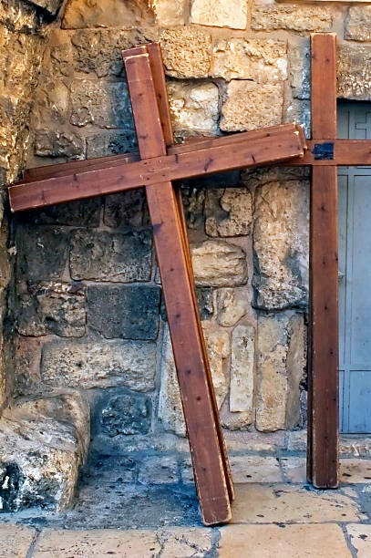 istock Holy Sepulchre Crosses, Jerusalem 501738396
