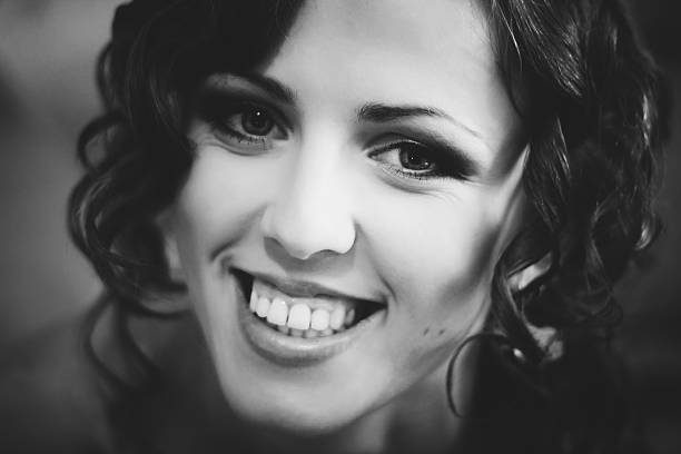 istock Beautiful cheerful gorgeous bride 501742146