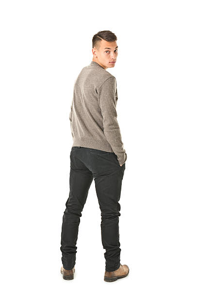 istock young handsome man in sweater. full body 501743180