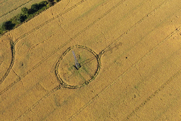 istock aerial view of harvest fields 501743524