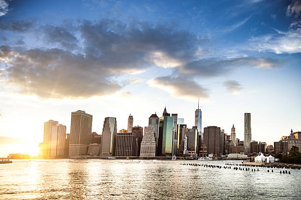 istock New York Manhattan skyline at sunset 501743612
