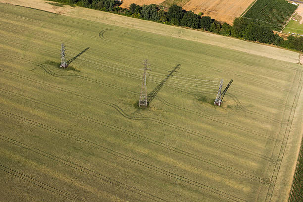 istock aerial view of harvest fields 501744480