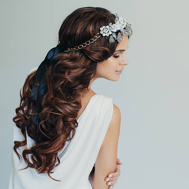 istock Studio shot of young beautiful bride 501748614