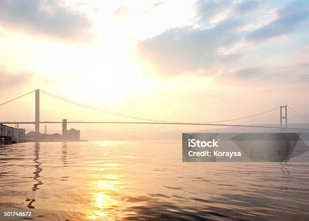 Bosphorus Bridge Istanbul Stock Photo - Download Image Now - 2015, Architectural Column, Architecture