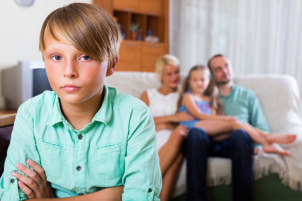 istock Child offended by the parents 501750050