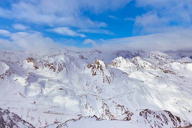 istock Mountains ski resort Solden Austria 501751638