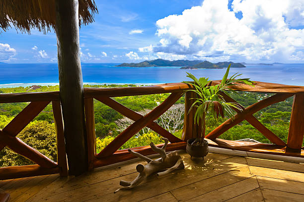 istock Island Praslin at Seychelles 501751798