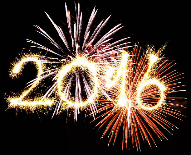 istock Series of fireworks for the 2016 501762274
