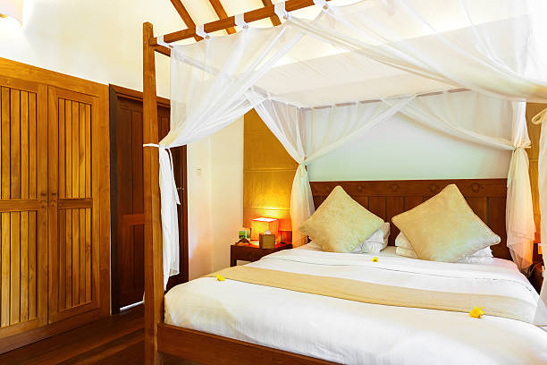 istock Hotel room at Maldives 501763688