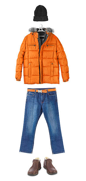 istock Set of winter clothing 501764374
