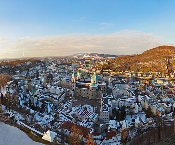 istock Salzburg Austria at sunset 501764550