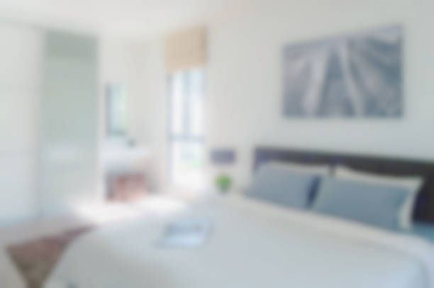istock defocus blur abstract background of modern bedroom interior 501767252