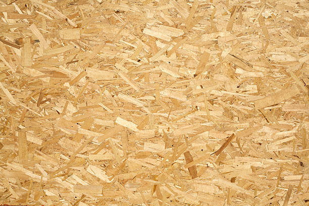 istock Wooden panel made from pressed wood shavings 501774309