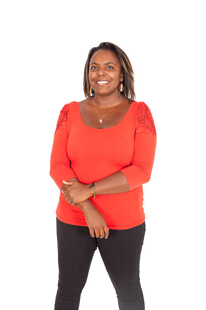 istock Beautiful black woman doing different expressions 501774331