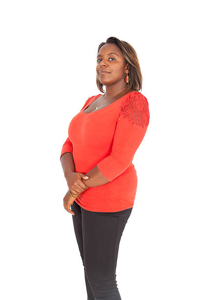 istock Beautiful black woman doing different expressions 501774363