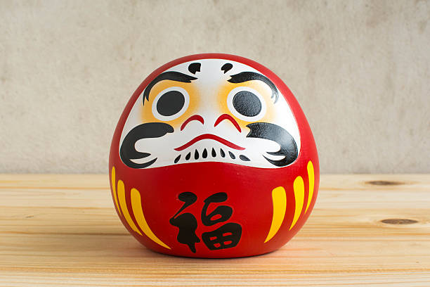 istock Daruma doll japanese symbolise 501774376