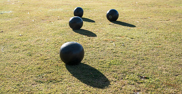 istock Balls for bowls at the lawn 501777482