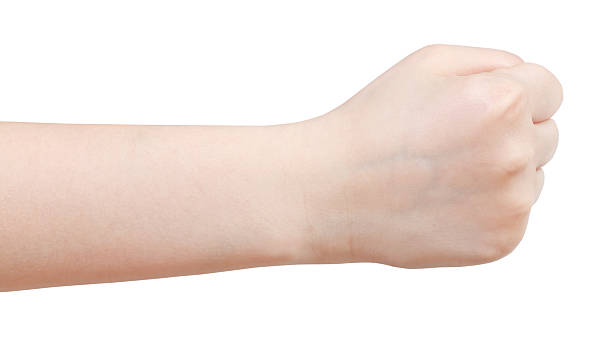 istock side view of fist - hand gesture 501779689