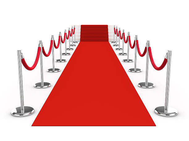istock 3d Red carpet and velvet ropes 501780057