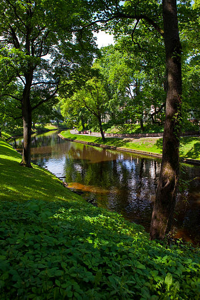 istock Bastion Hill Park in Riga 501780193