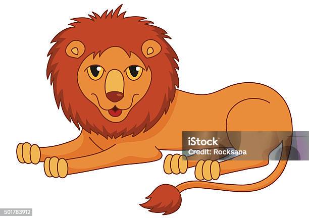 Amusing Cartoon Lion Regally Lying With Fluffy Mane Stock Illustration - Download Image Now - iStock Amusing Cartoon Lion Regally Lying With Fluffy Mane Stock Illustration - Download Image Now - iStock