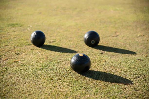 istock Balls for bowls at the lawn 501783992