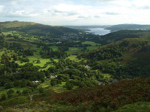 istock Views on a walk up Nab Scar 501786180