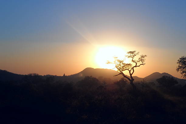 Beautiful 5am sunrise in South Africa