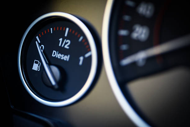 istock Fuel gauge - diesel 501789156