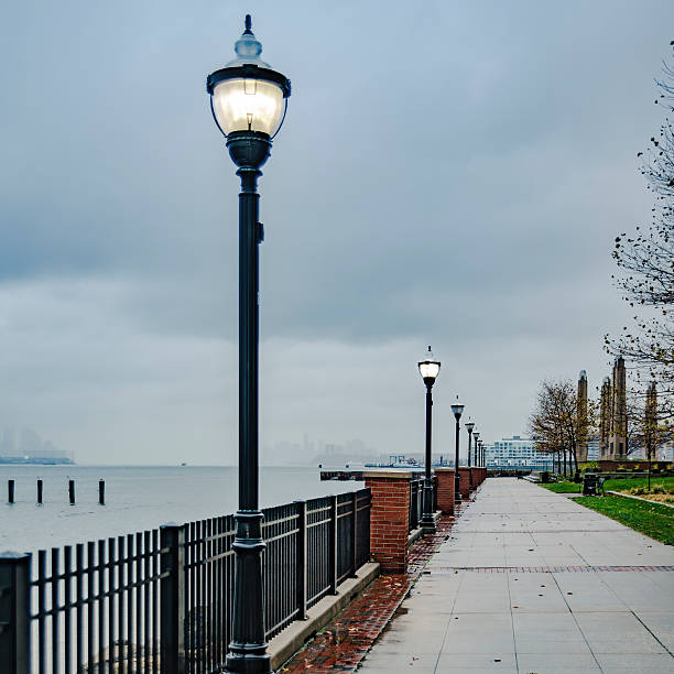 istock View from New Jersey in a foggy day 501792446