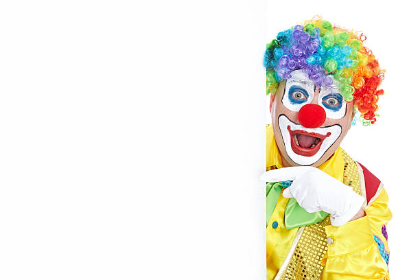 istock Portrait of a clown 501793320