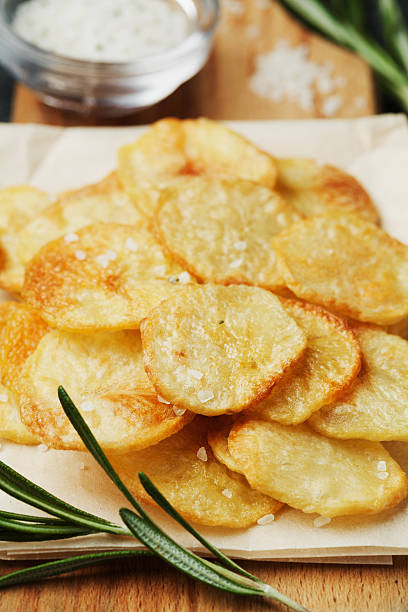 istock Homemade potato chips or crisp 501793574