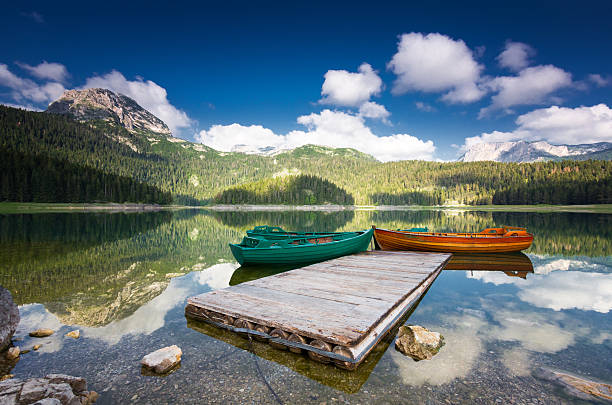 istock Black lake in Durmitor national park, Montenegro 501793607