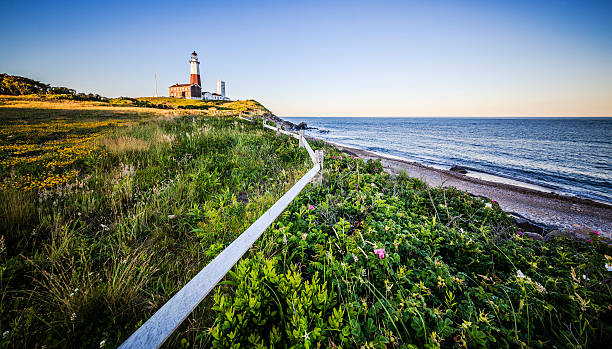 istock Lighthouse at Montauk point, Long Islans 501794161