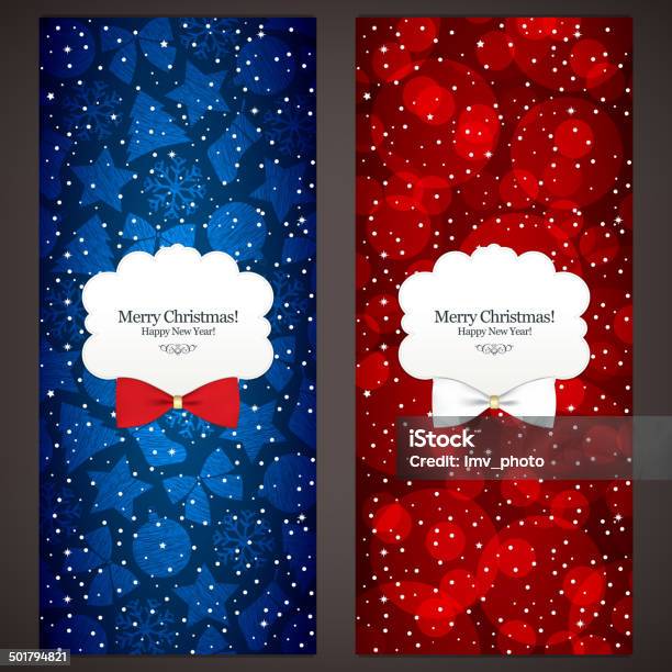 Christmas And New Year Stock Illustration - Download Image Now - Abstract, Brochure, Celebration