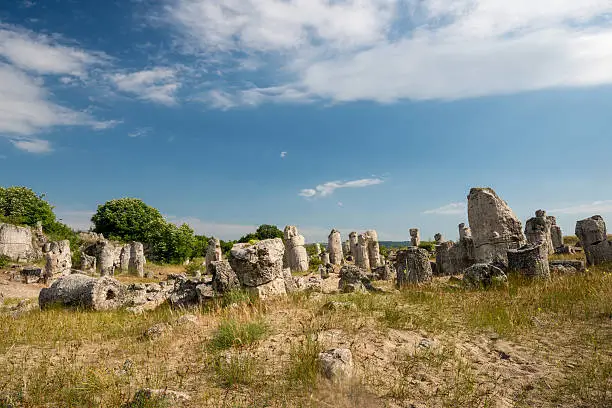 Photo of Pobiti kamani - phenomenon rock formations in Bulgaria near Varna