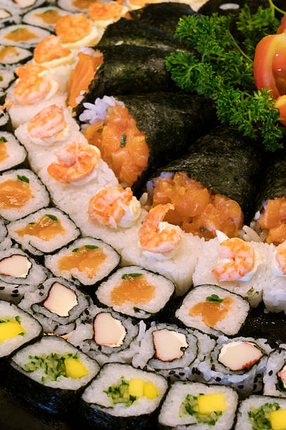 istock Sushi - japanese food 501797642