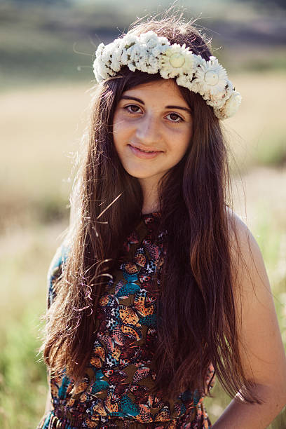 istock Girl on a field on a summer day 501798152