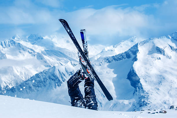istock Legs of the skier 501798890