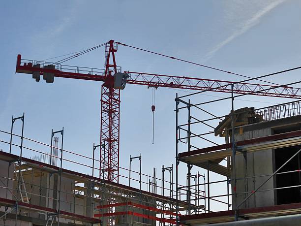 A construção - fotografia de stock