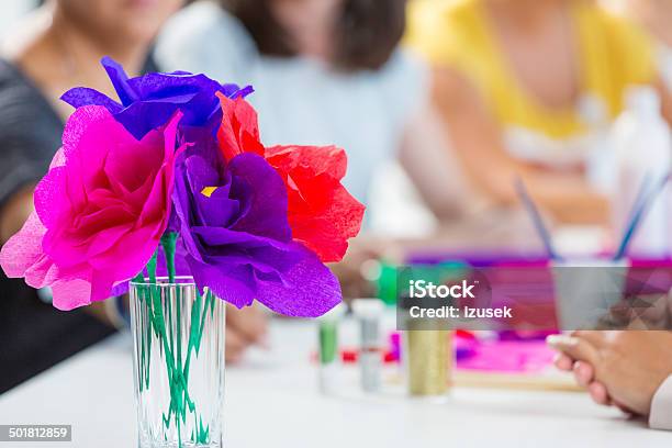 Workshop For Women Stock Photo - Download Image Now - Adult, Art, Art And Craft