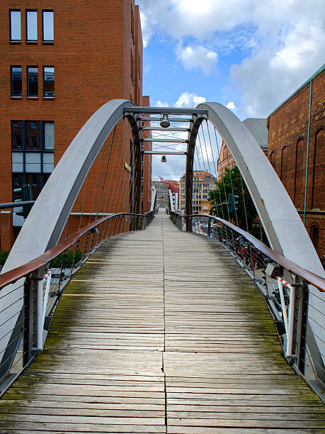 istock bridge in Hafen City Hamburg 501816553