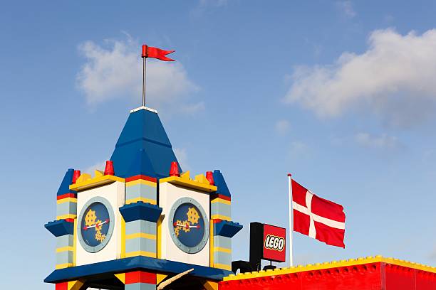 Legoland hotel in billund, Denmark Billund, Denmark - November 12, 2015: Legoland hotel is a 4 star hotel in billund just beside legoland Billund park . Hotel legoland is also a unique danish conference centre billund stock pictures, royalty-free photos & images