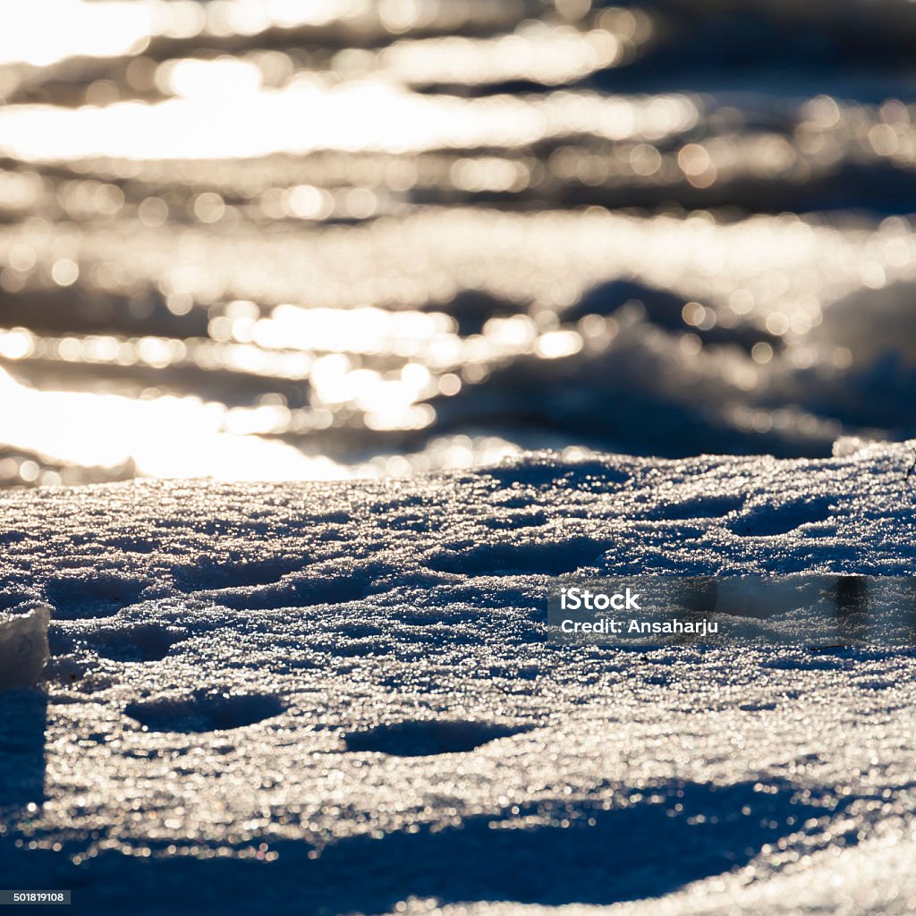 Baltic Sea Winter Winter background picture by Baltic Sea in Finland 2015 Stock Photo