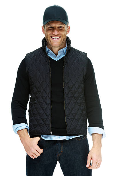 istock Smiling man wearing winter clothes 501819377
