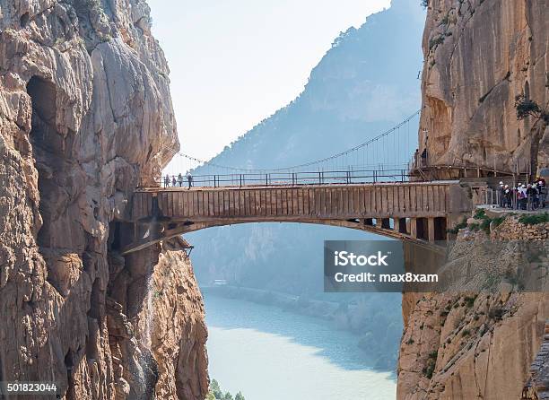 El Caminito Del Rey Worlds Most Danger Stock Photo - Download Image Now